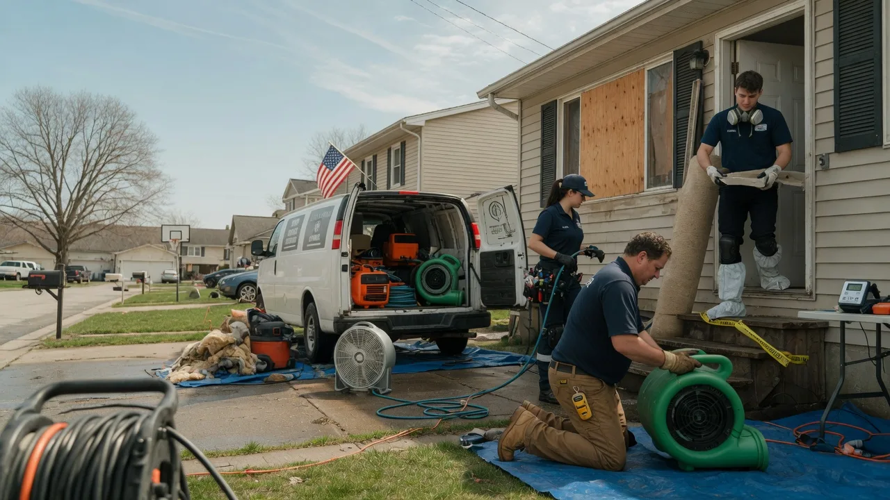 Water Damage Restoration in Plymouth, MI near me